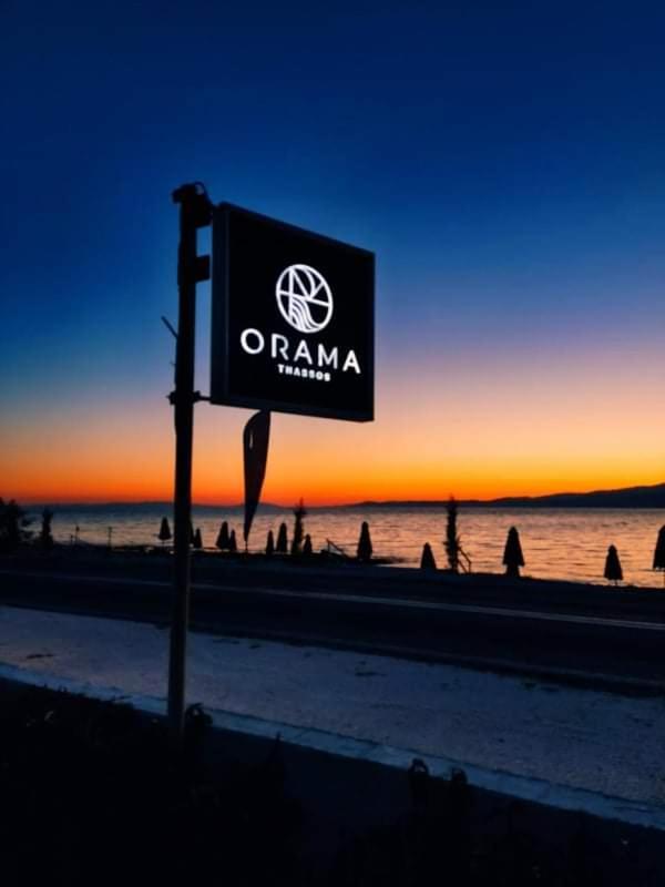 ホテル Orama Thassos スカラ・ソティロス エクステリア 写真